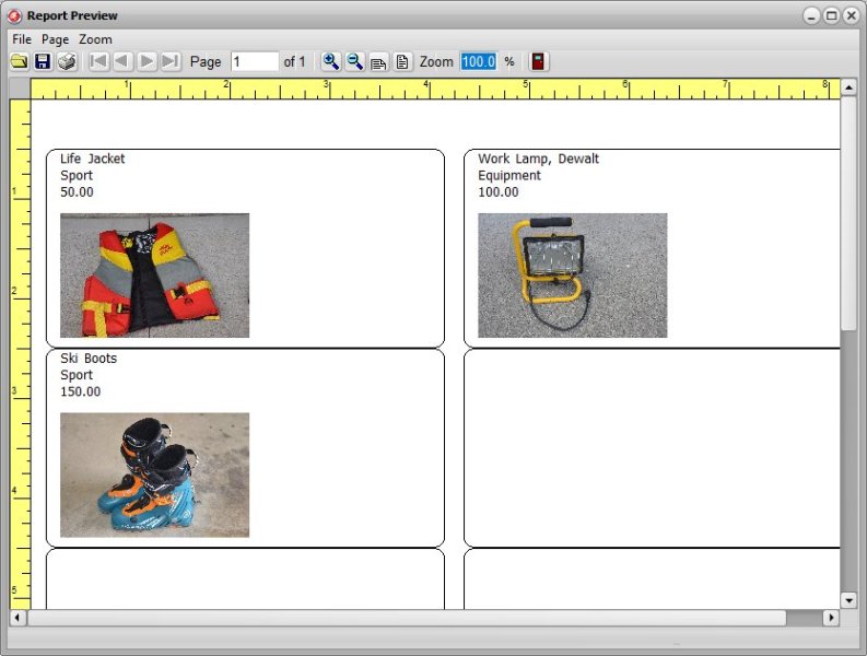 Garage Sale Inventory Software for Windows PCs labels
